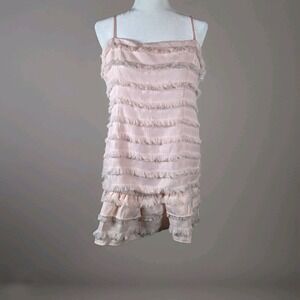 Princess Polly Molina Mini Dress Blush, Size 16
